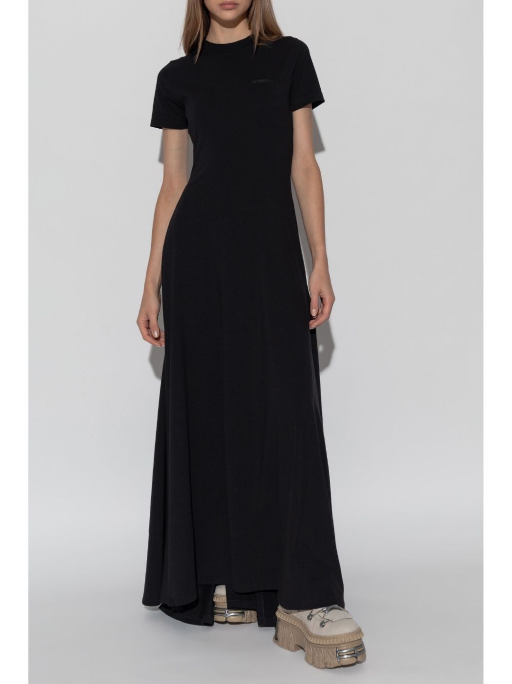 flared maxi dress - 3
