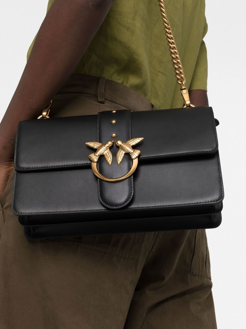 Love One leather crossbody bag - 3