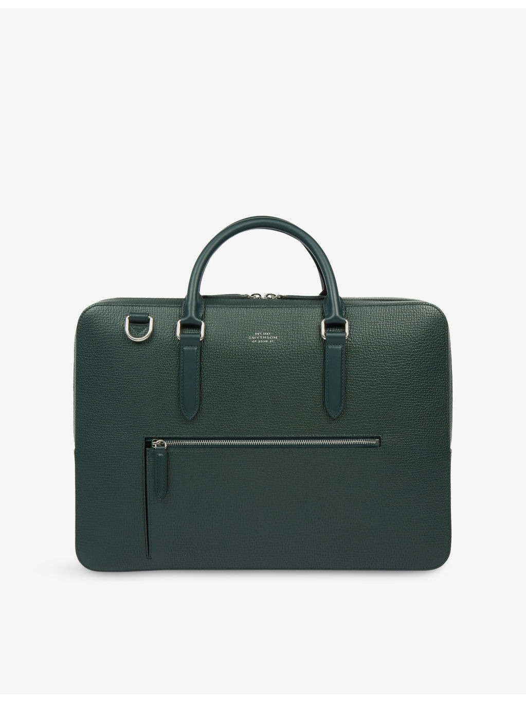 Ludlow Large Grained-Leather Briefcase - 5