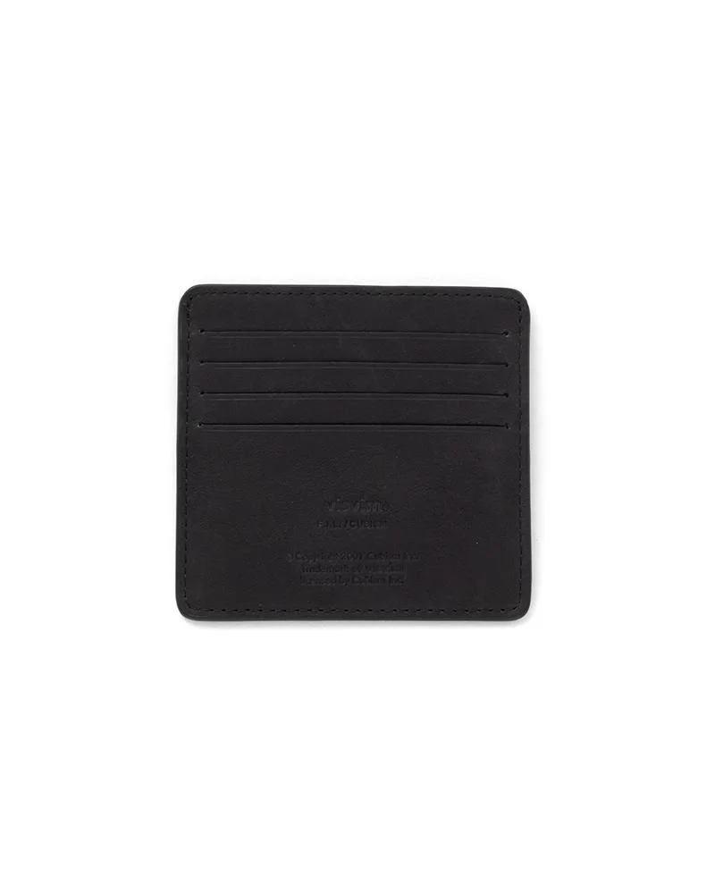 LEATHER CARD CASE BLACK - 1