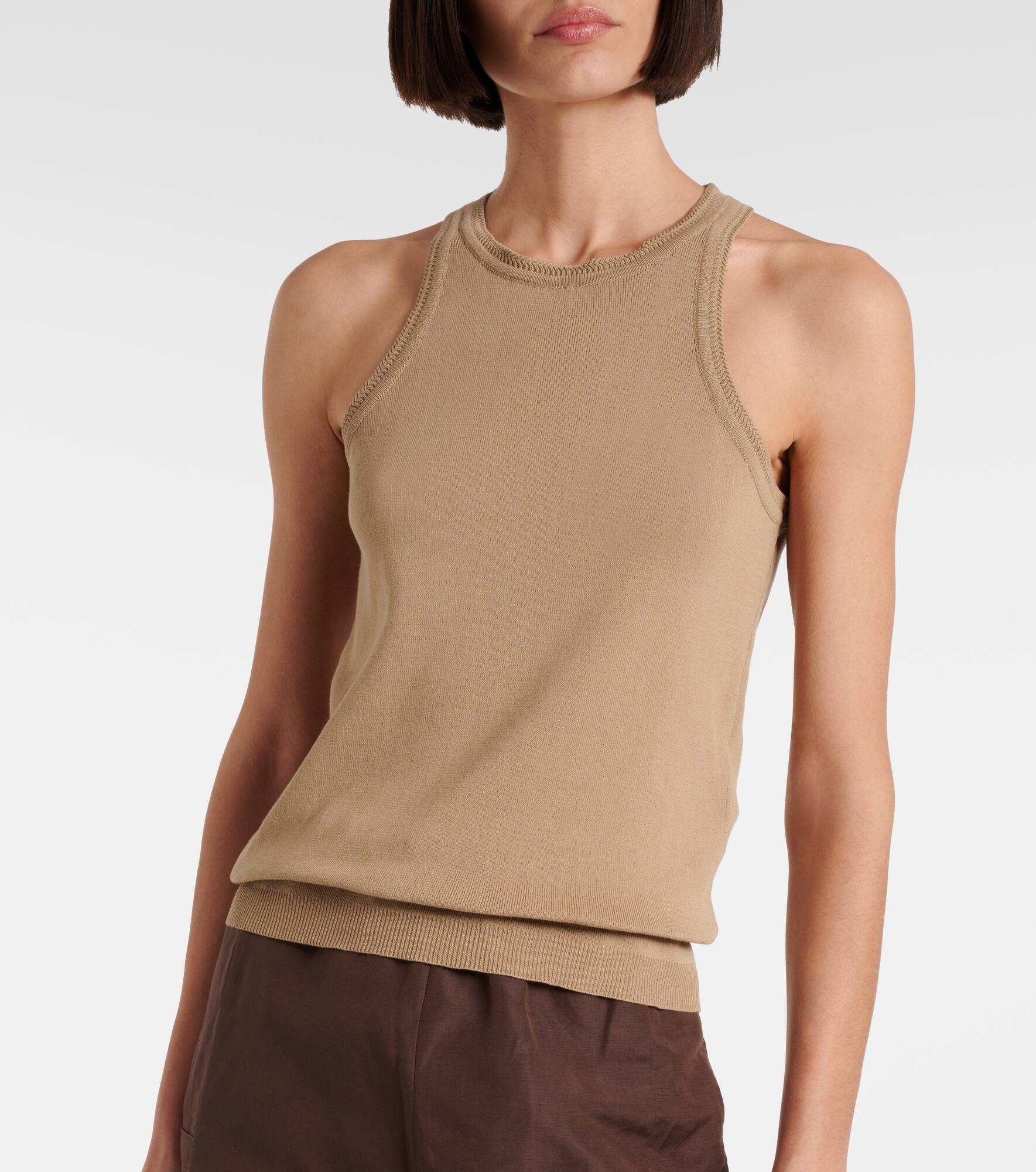 Cotton tank top - 5
