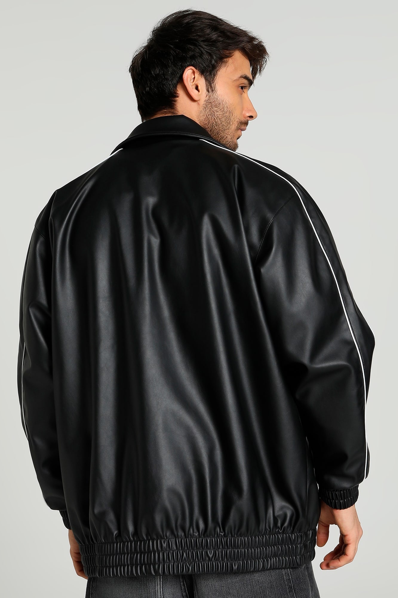 PUMA T7 Pleather Men's Track Jacket | REVERSIBLE