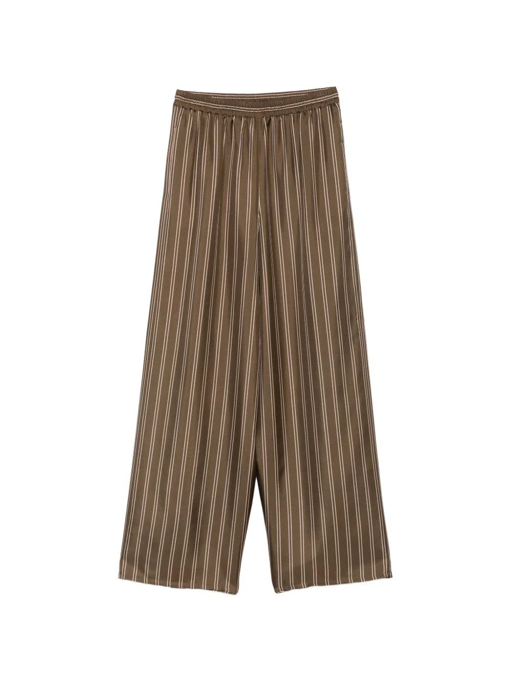striped-pattern trousers - 1