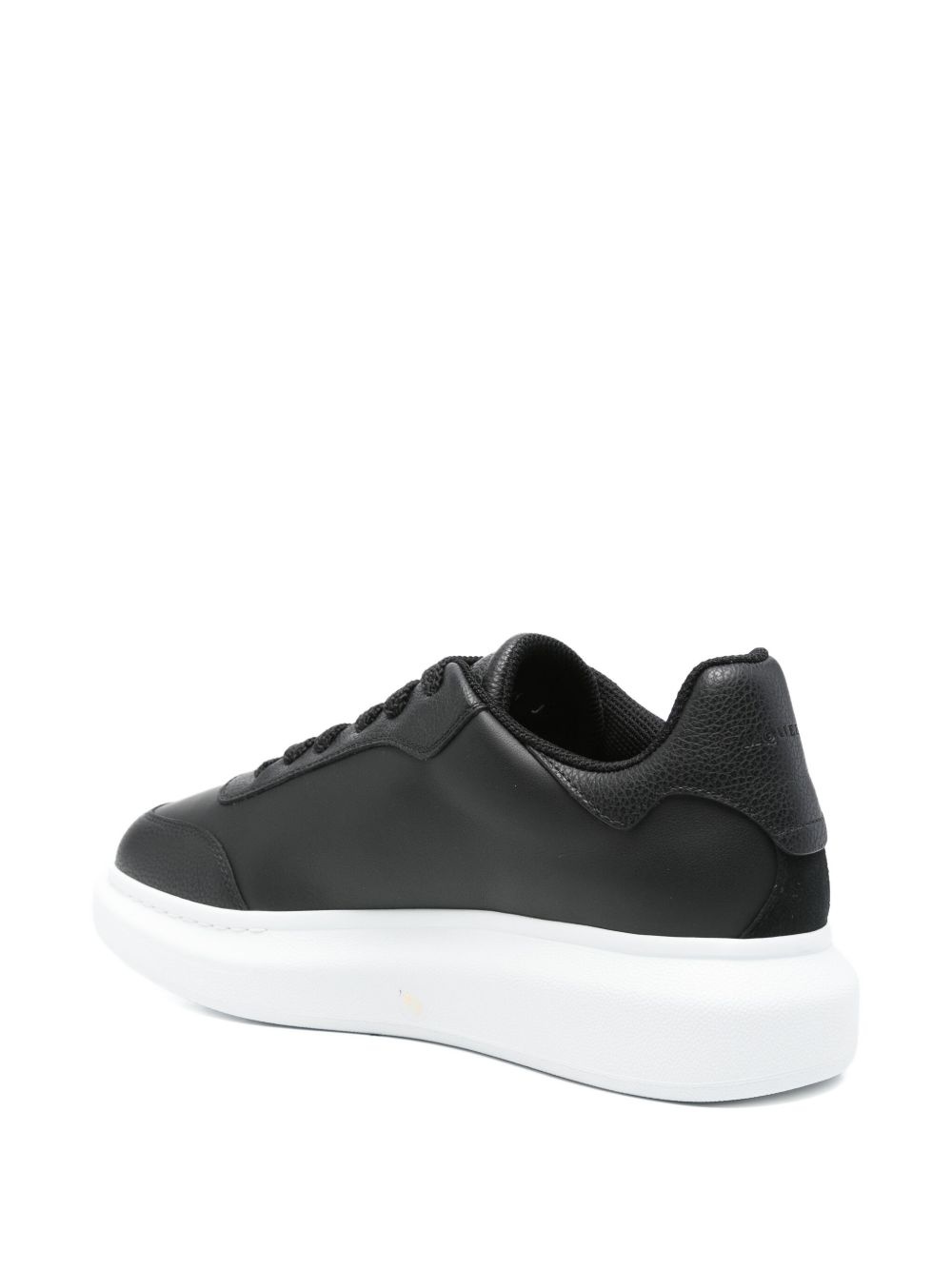 logo-embossed platform sneakers - 3