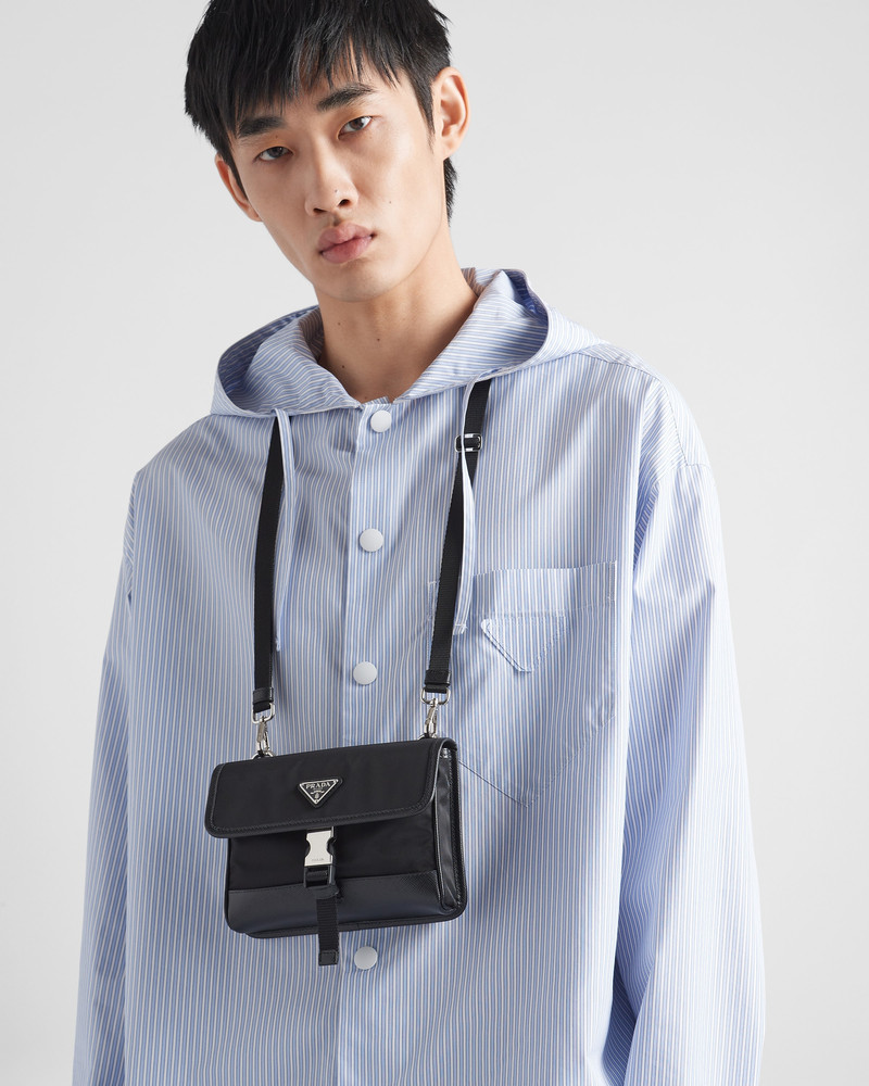 Prada Re-Nylon and Saffiano leather smartphone case outlook