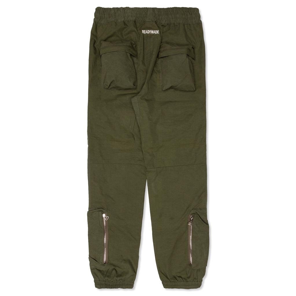 READYMADE PARACHUTE CARGO PANTS - GREEN - 2