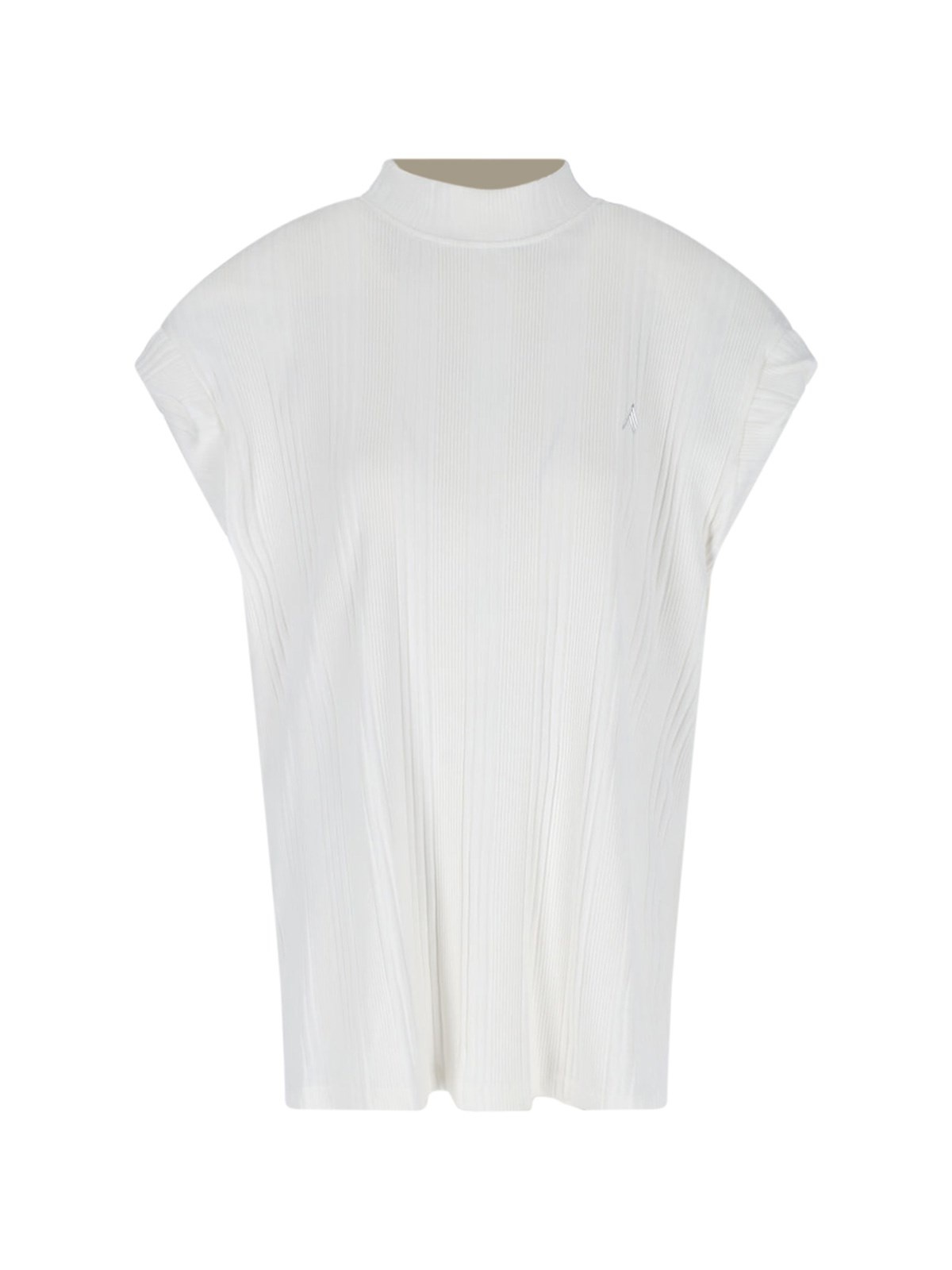 'LAURIE' PLEATED T-SHIRT - 1