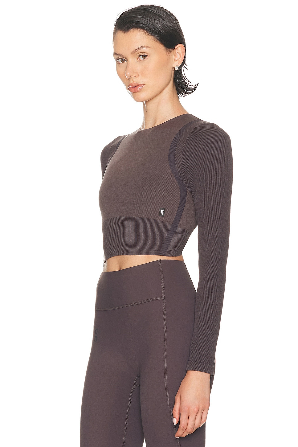 Studio Knit Long Crop Top - 2