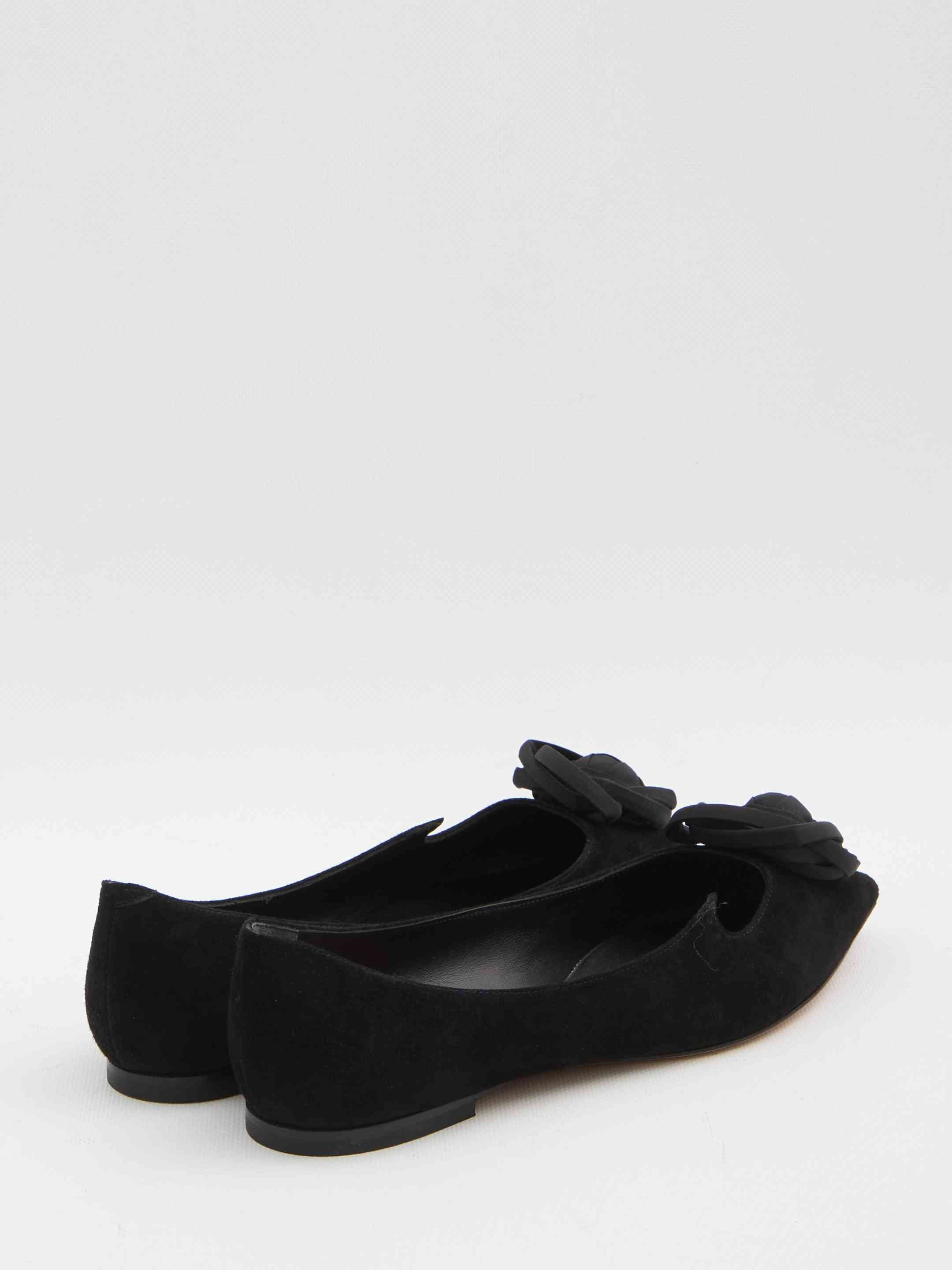 Roger Vivier Women I Love Vivier Ballerinas With Rose - 3