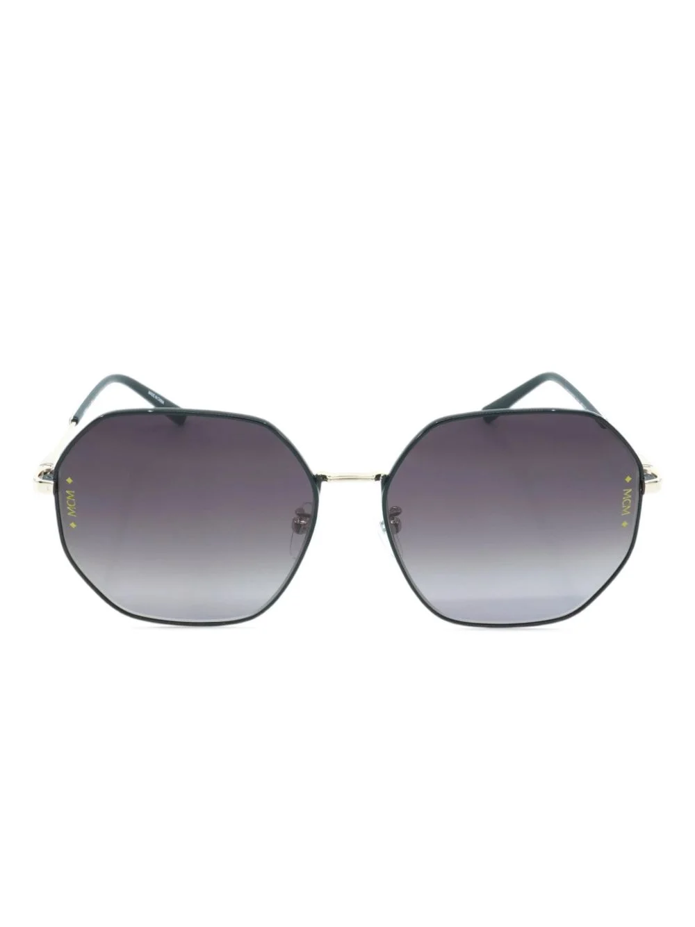 hexagonal-frame sunglasses - 1