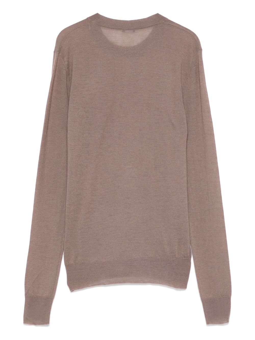 cashmere crew-neck top - 2