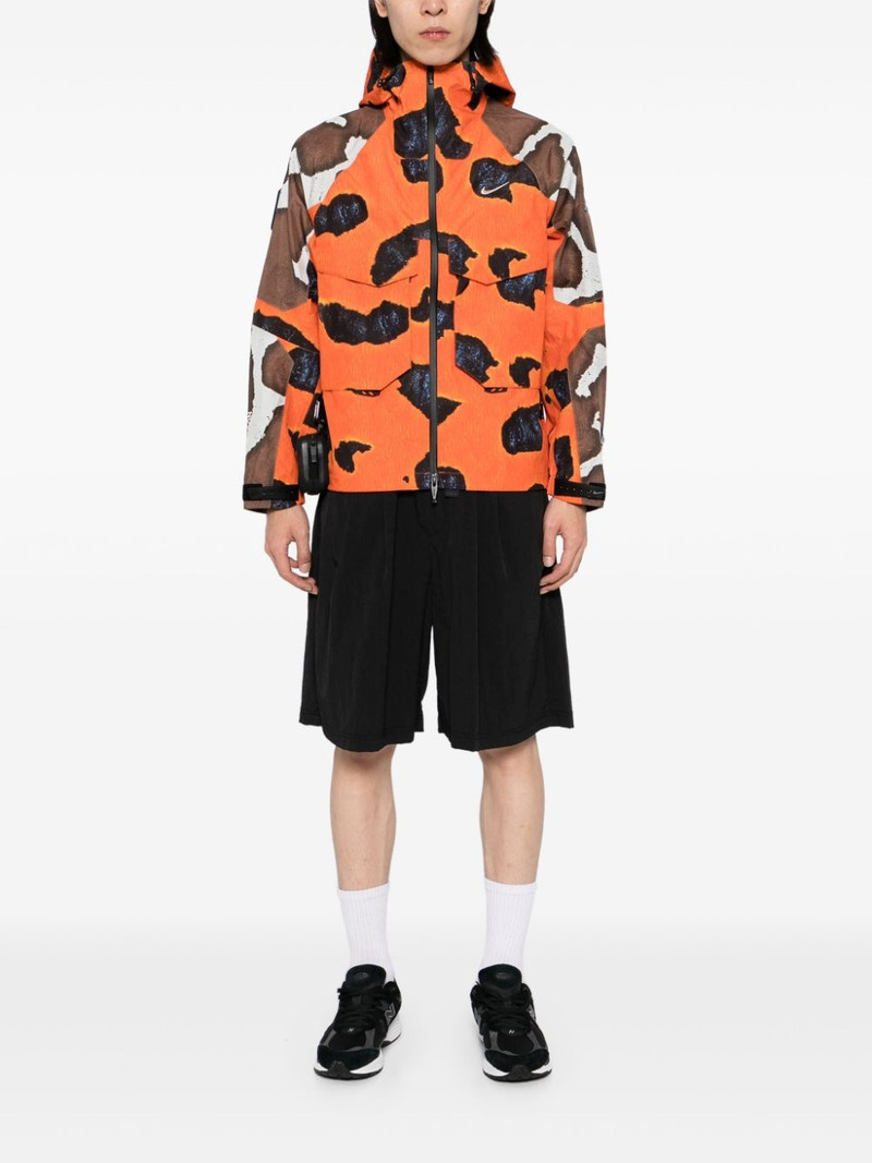 Nike animal-print jacket outlook