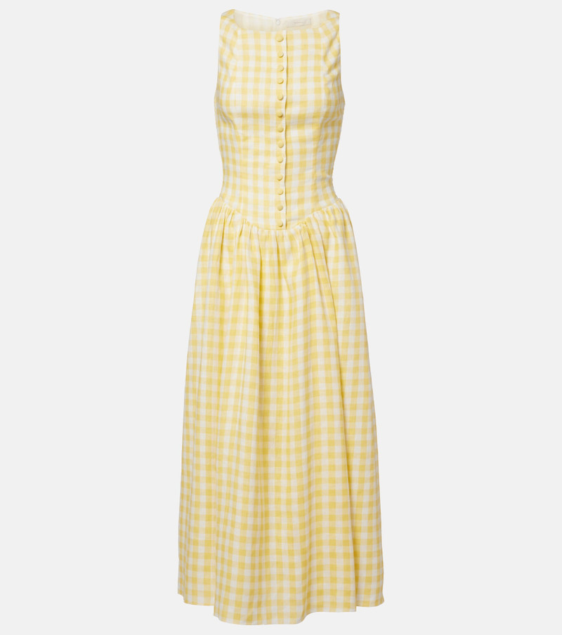 Fortia linen midi dress 1
