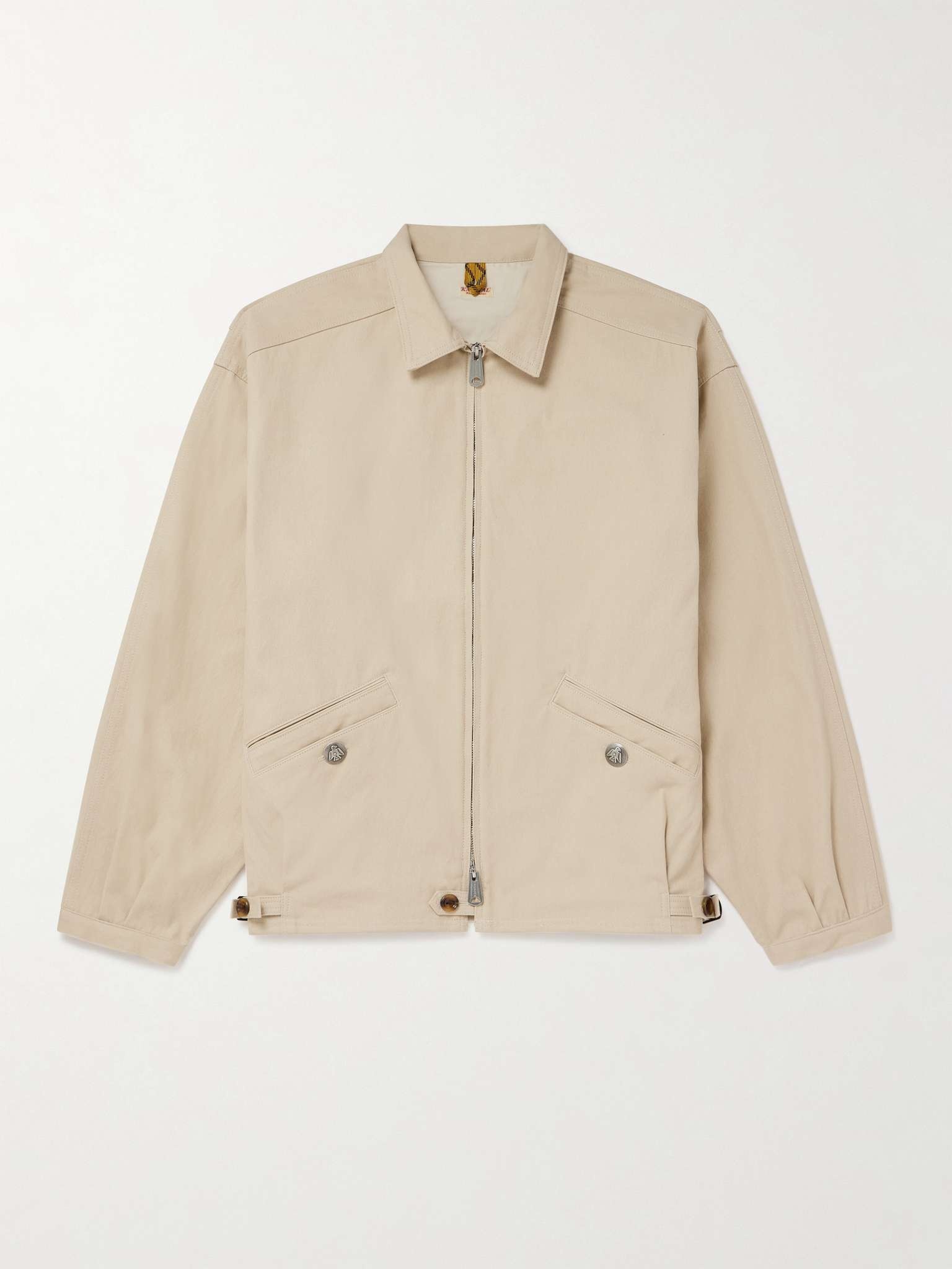 Kayak Paw-Paw Cotton-Canvas Blouson Jacket - 1