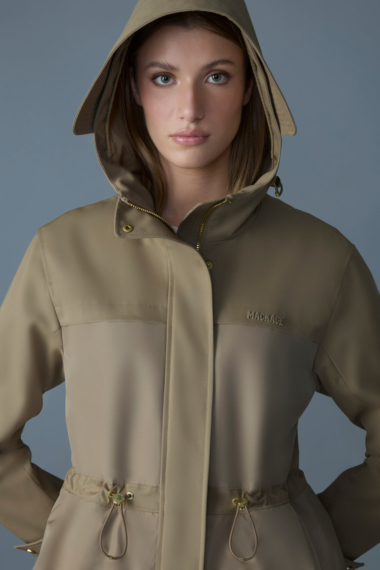 KAORI-LVS Hybrid jacket with peplum detail - 5