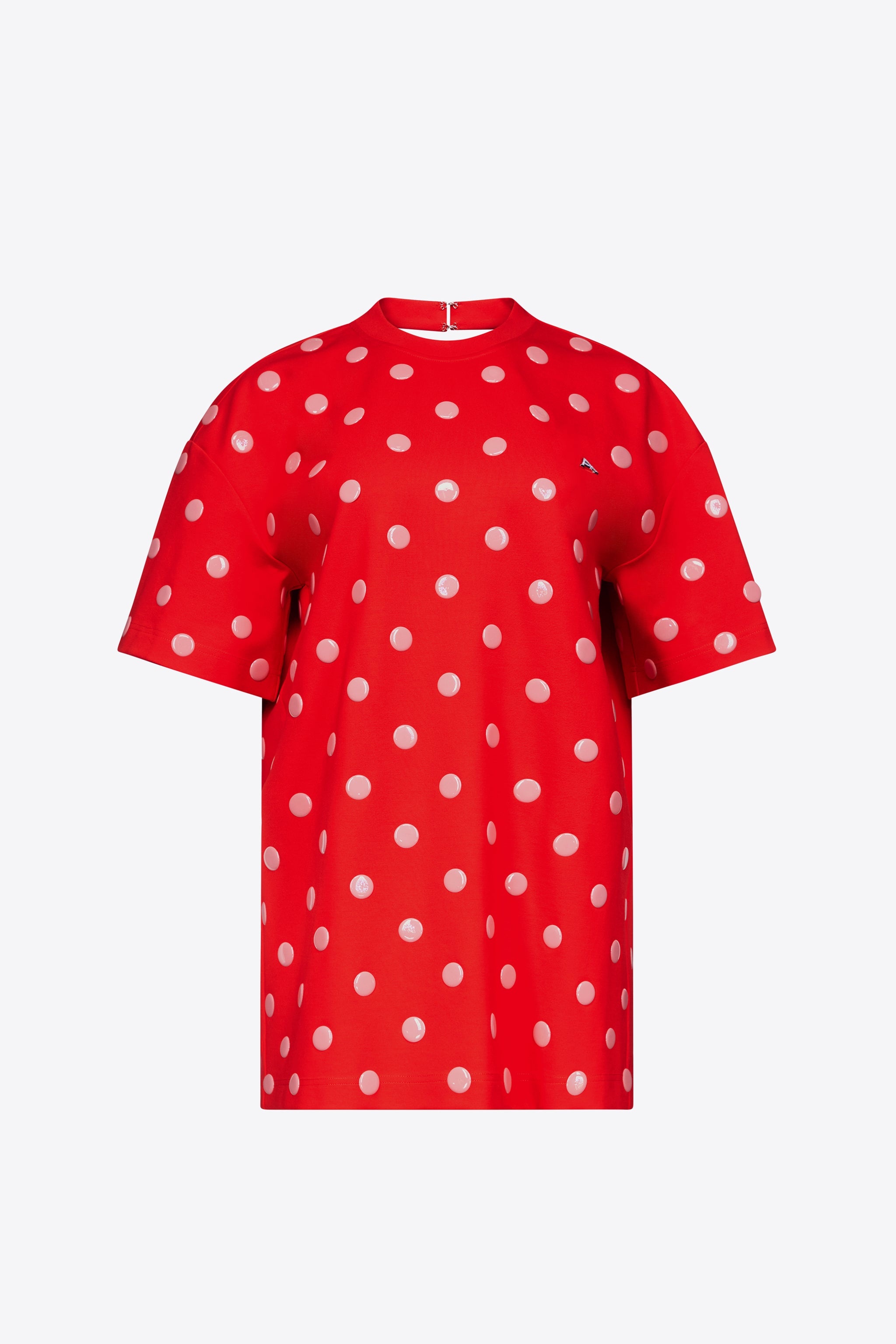 POLKA DOT T-SHIRT DRESS - 1