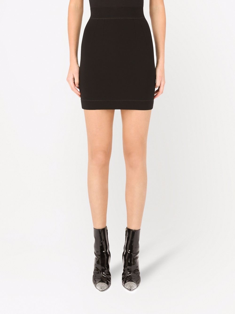 fitted mini skirt - 3