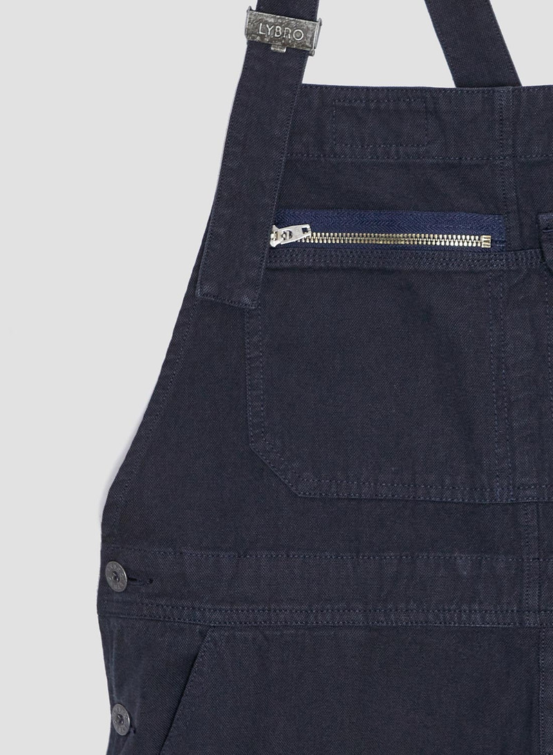 Original Lybro Dungaree Cotton Broken Twill in Navy 7