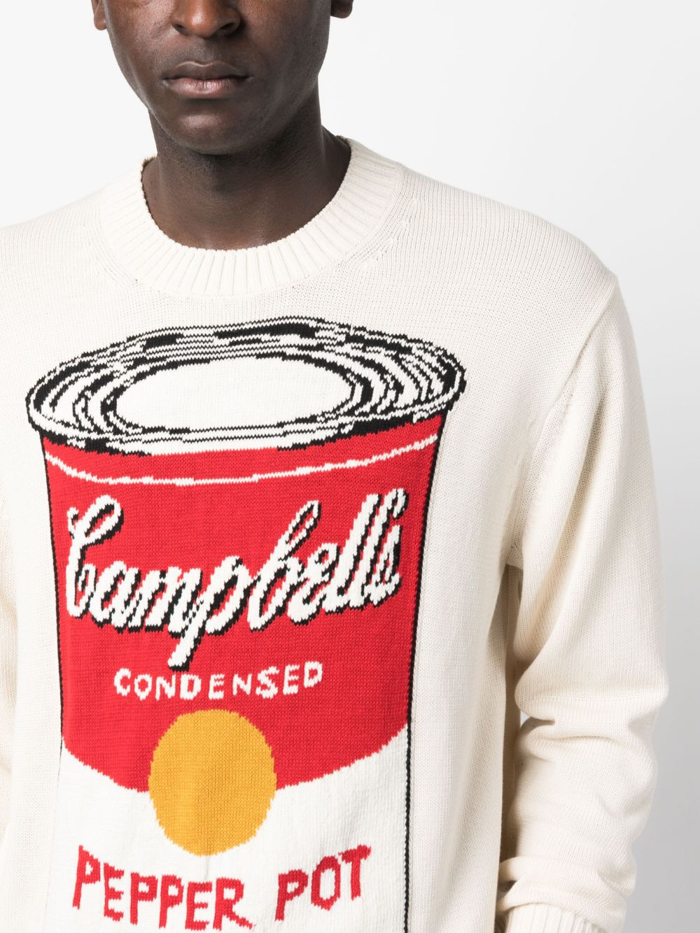 x Andy Warhol cotton jumper - 5