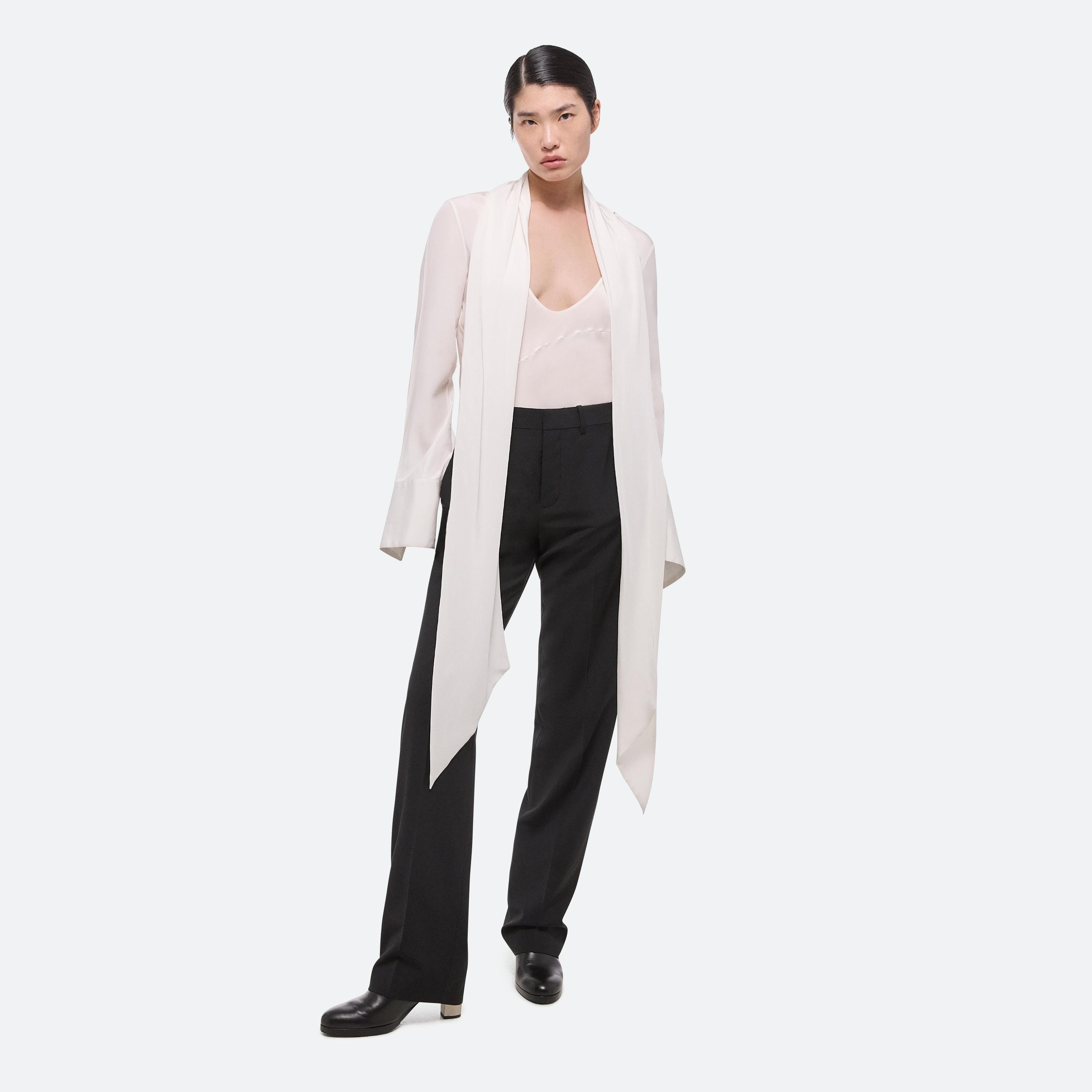SCARF SILK BLOUSE - 11