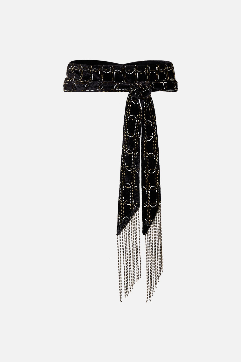EMBELLISHED TIE BELT 1