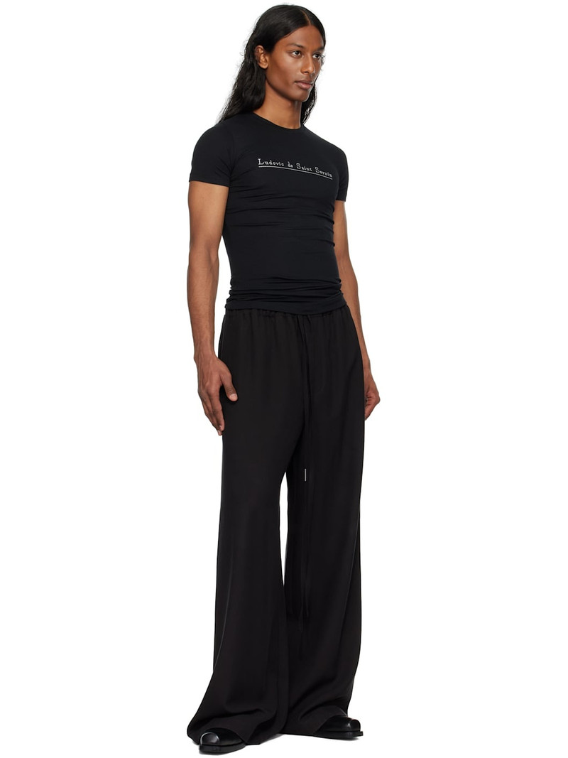 LUDOVIC DE SAINT SERNIN Black Stud T-shirt outlook