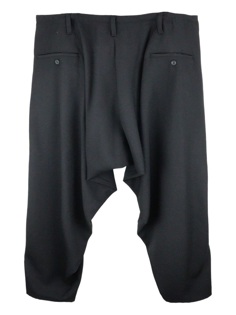 Yohji Yamamoto draped trousers outlook