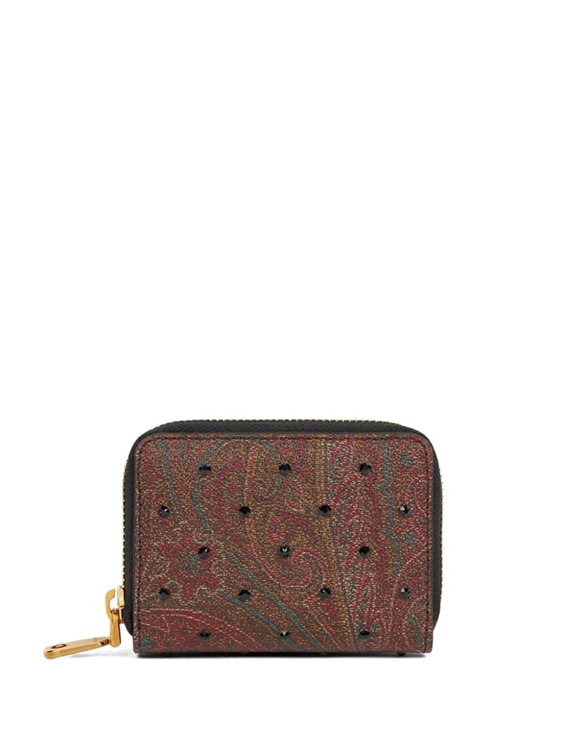 rhinestone paisley 지갑 1