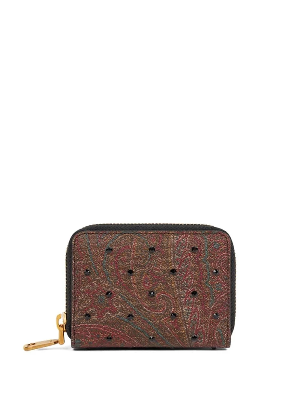 rhinestone paisley wallet - 1