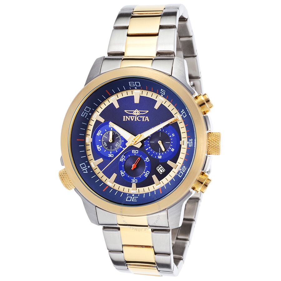 Invicta - Invicta Specialty Chronograph Blue Dial Men's Watch 19399 - 1
