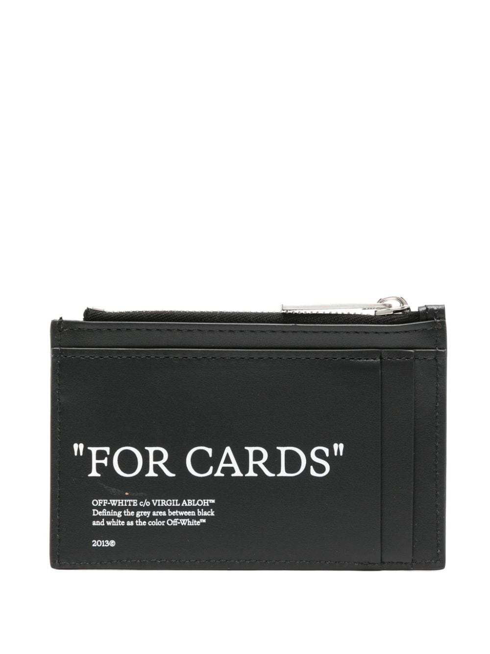 Quote Bookish leather cardholder - 2