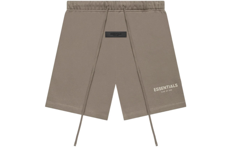 ESSENTIALS Fear of God Essentials SS22 Sweatshorts 'Desert Taupe' FOG-SS22-092 outlook