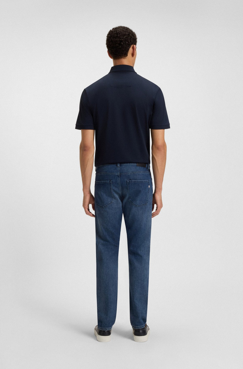 DELAWARE SLIM-FIT JEANS IN BLUE MECHANICAL-STRETCH DENIM 4