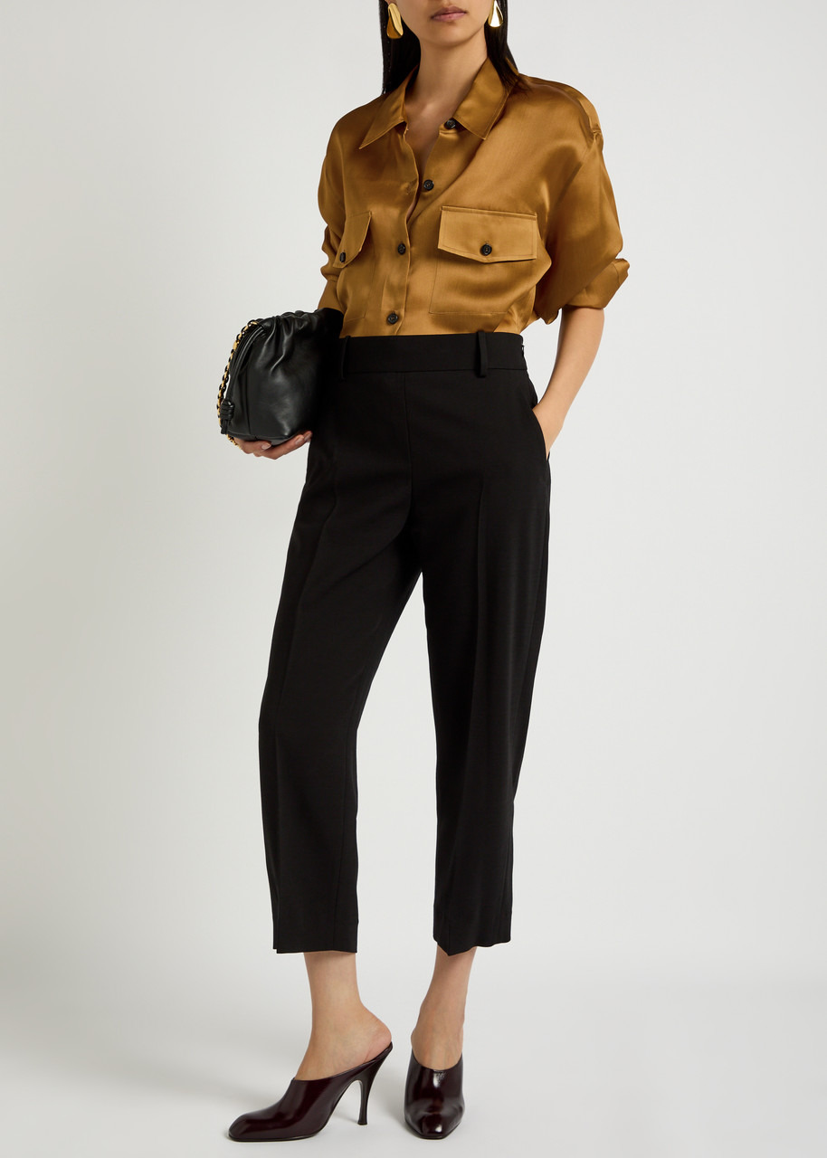 Khaite Matteo Silk-organza Shirt - 4