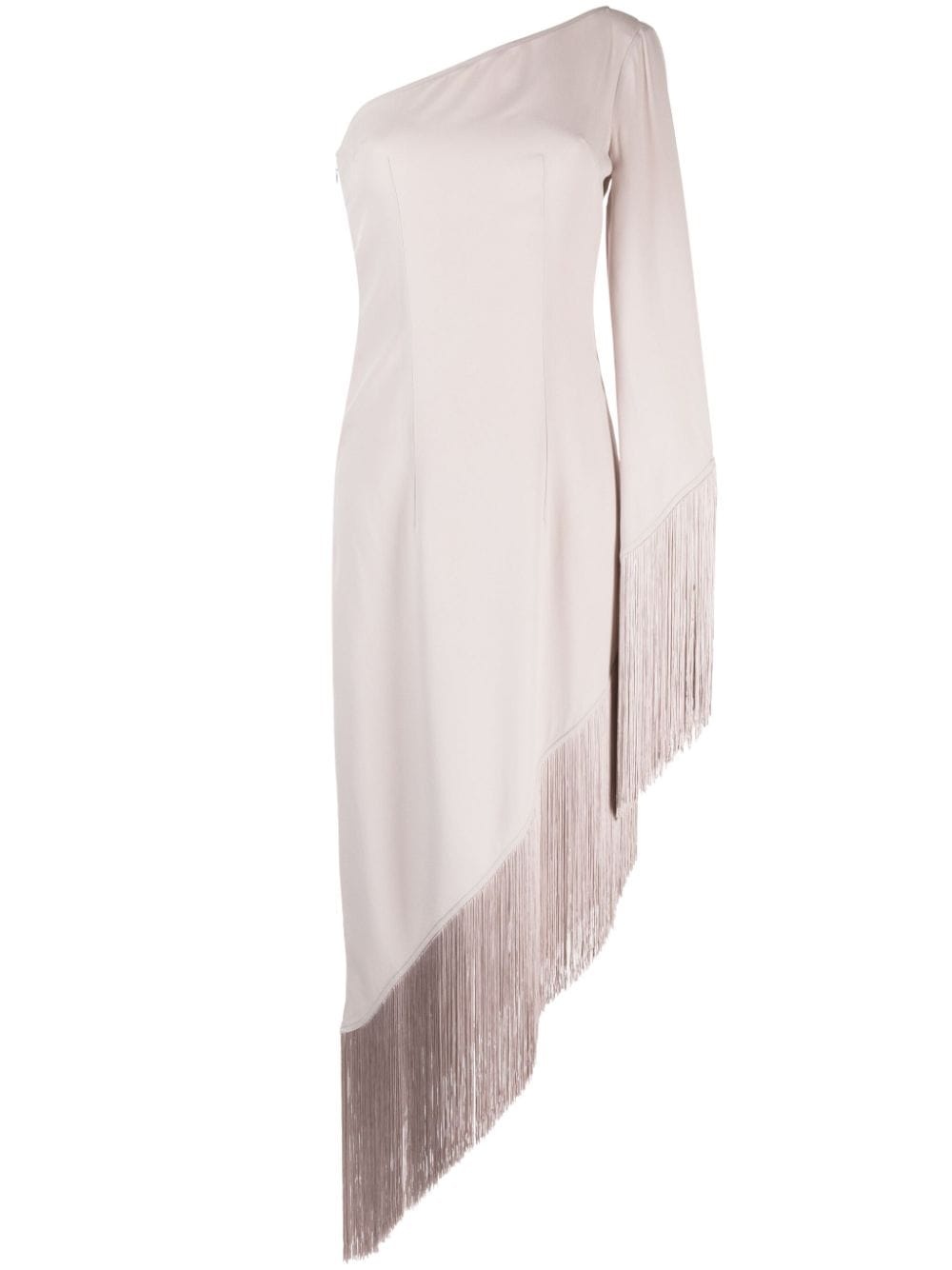 Aventador fringed one-shoulder dress - 1