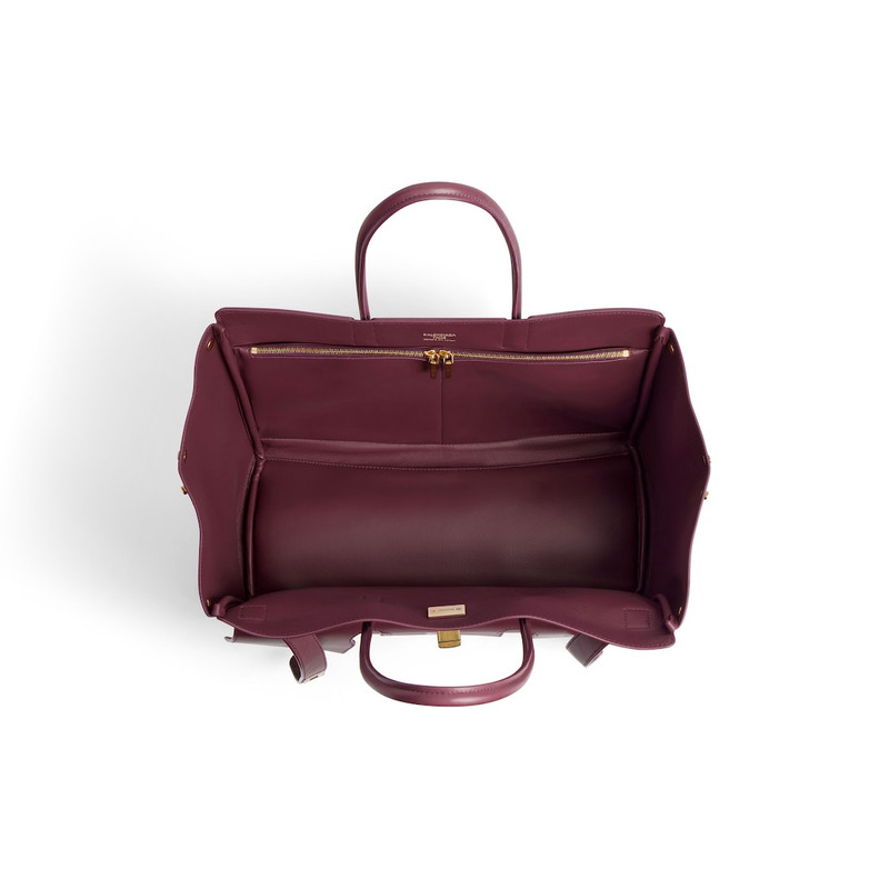 Women's Bel Air Medium Carry All Bag in Dark Burgundy 4