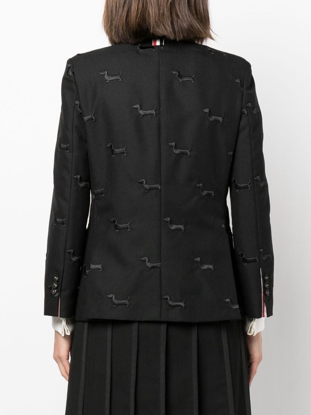 single-breasted tailored blazer - 4