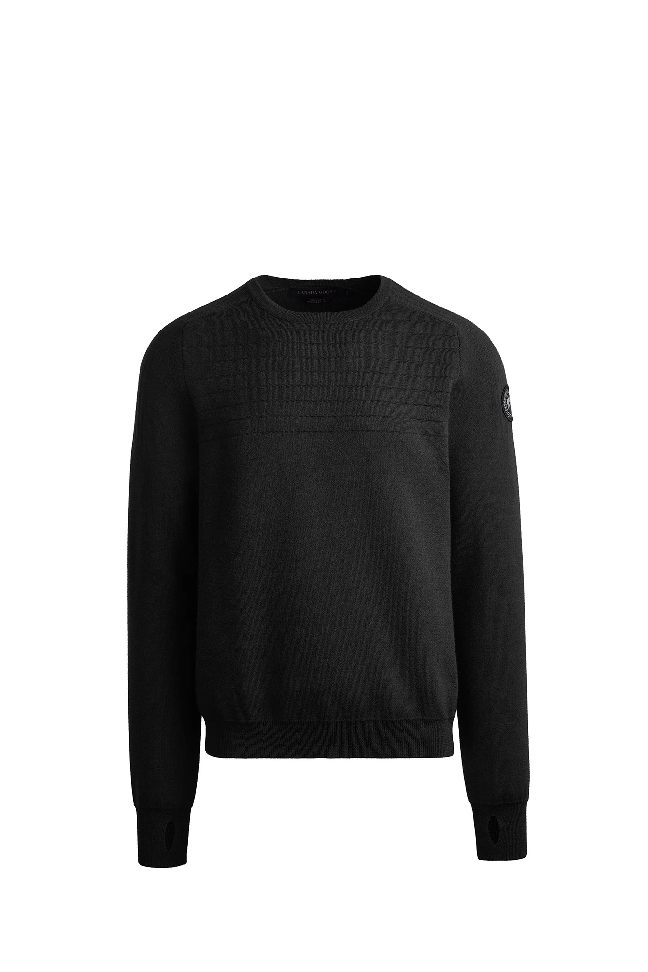 CONWAY CREW NECK SWEATER BLACK LABEL - 1