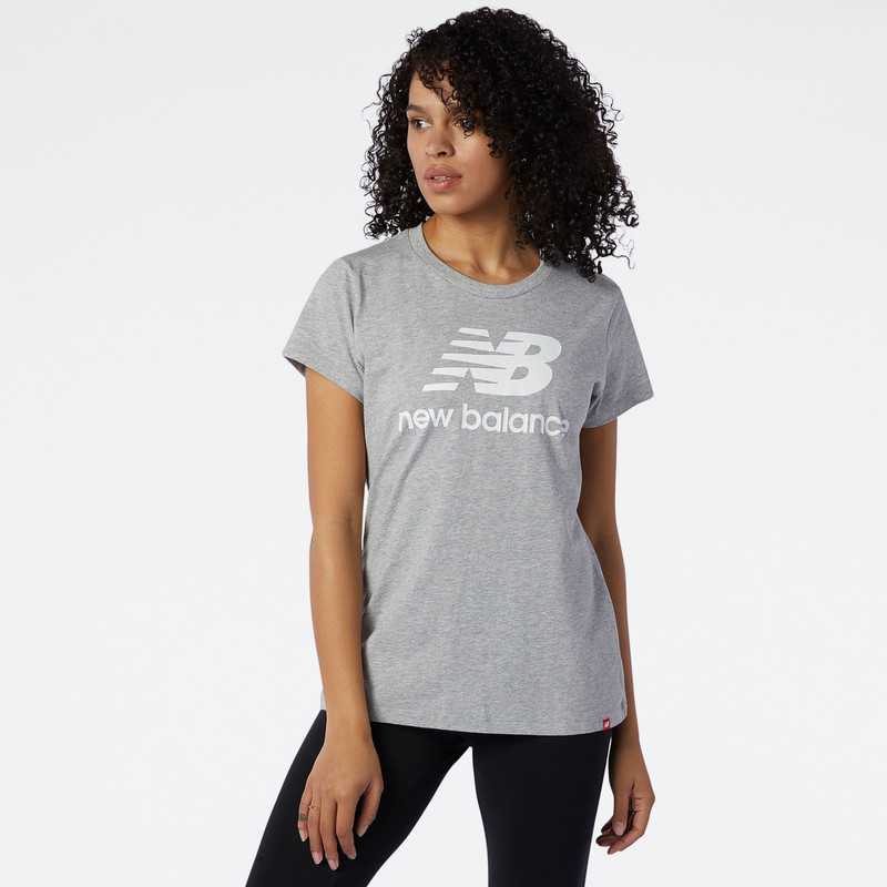 NB Essentials Stacked Logo Tee 1