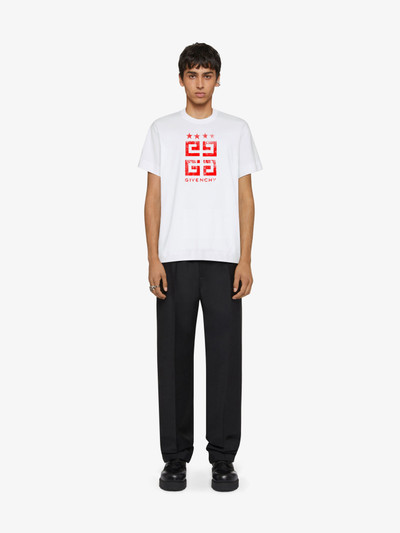 Givenchy 4G STARS SLIM FIT T-SHIRT IN COTTON outlook