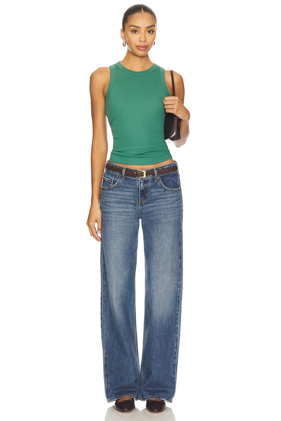 Jordyn Cropped Tank Top - 4