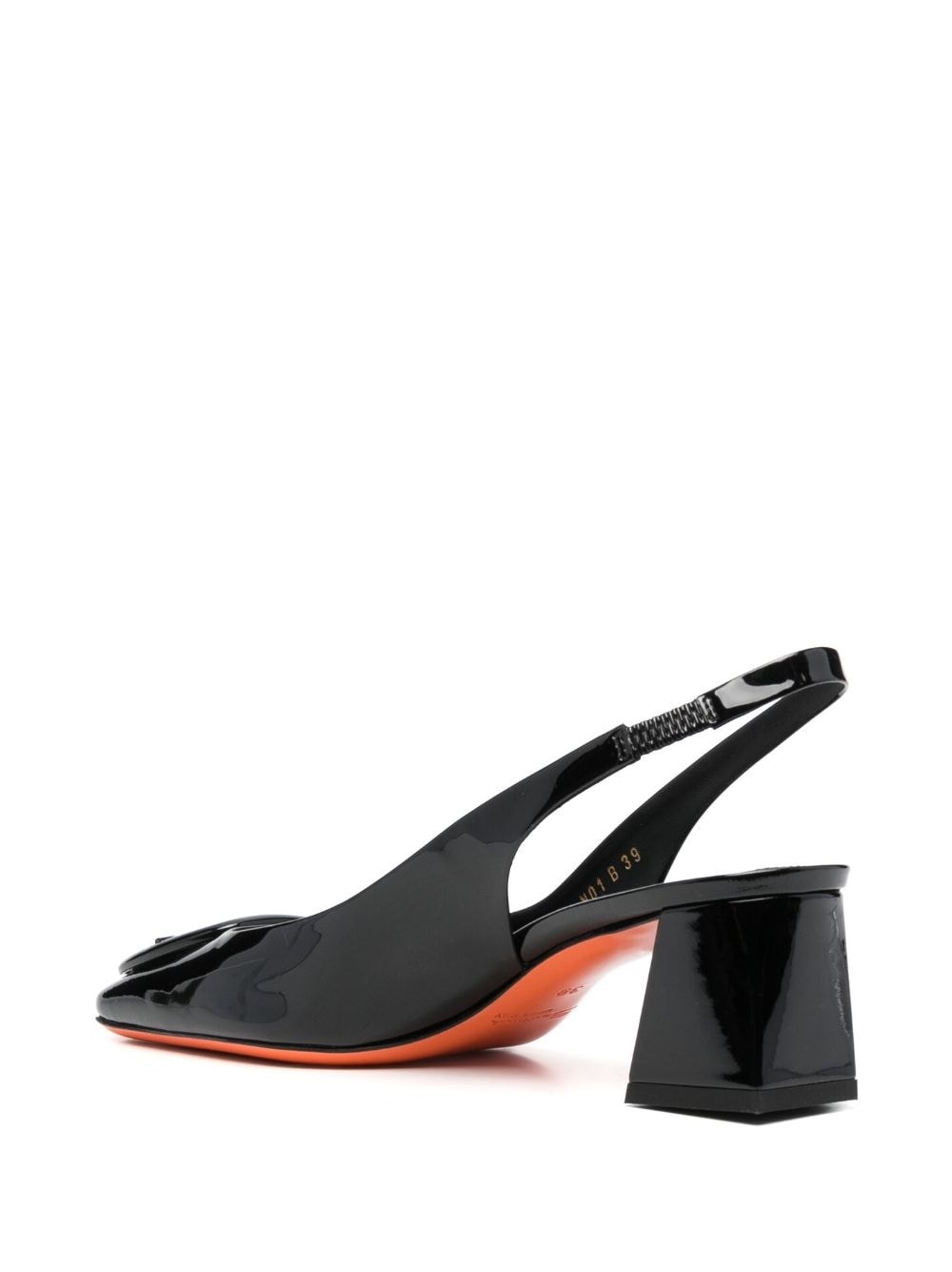 slingback 60mm strap pumps - 3