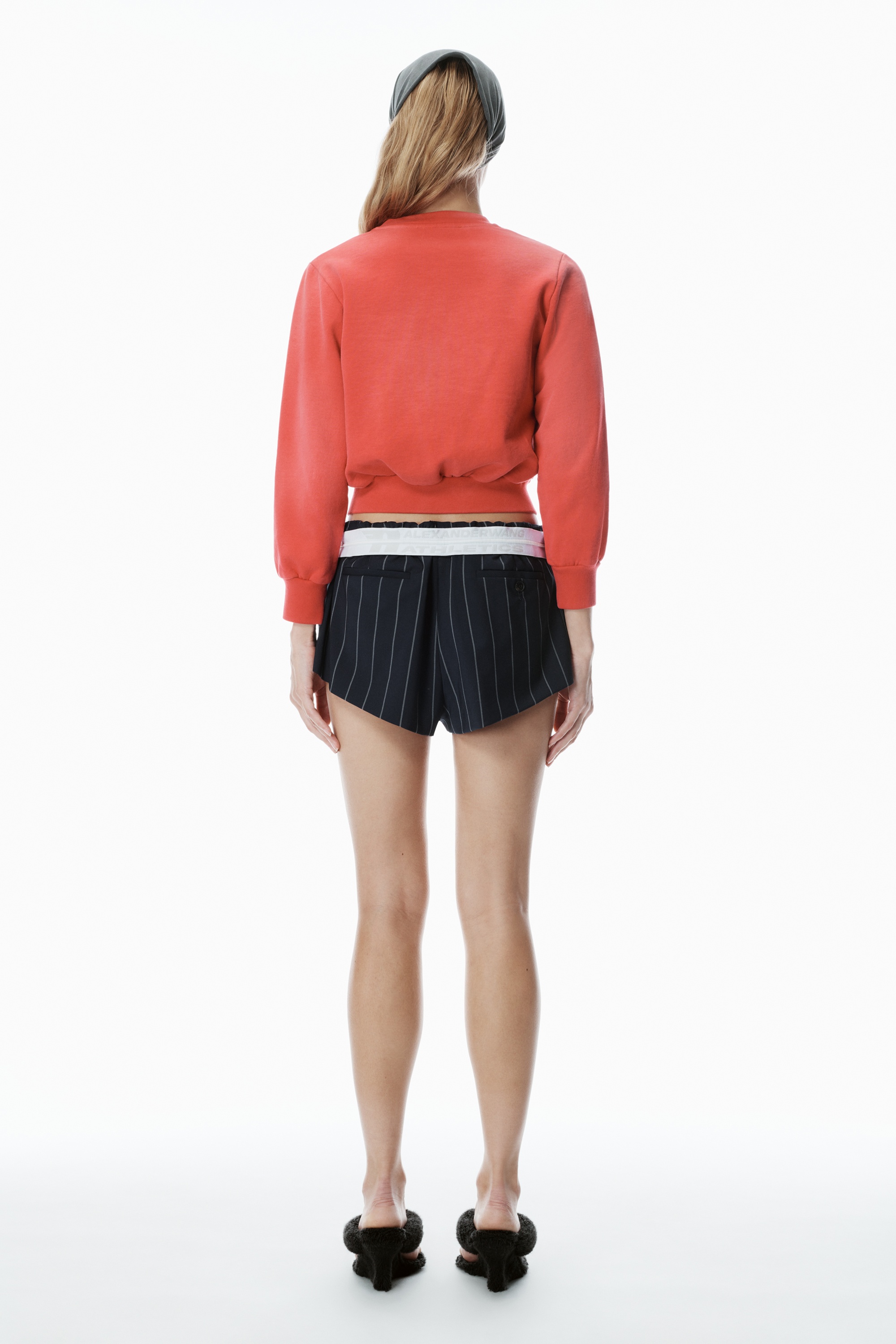 Shrunken Cotton Terry Cardigan - 4