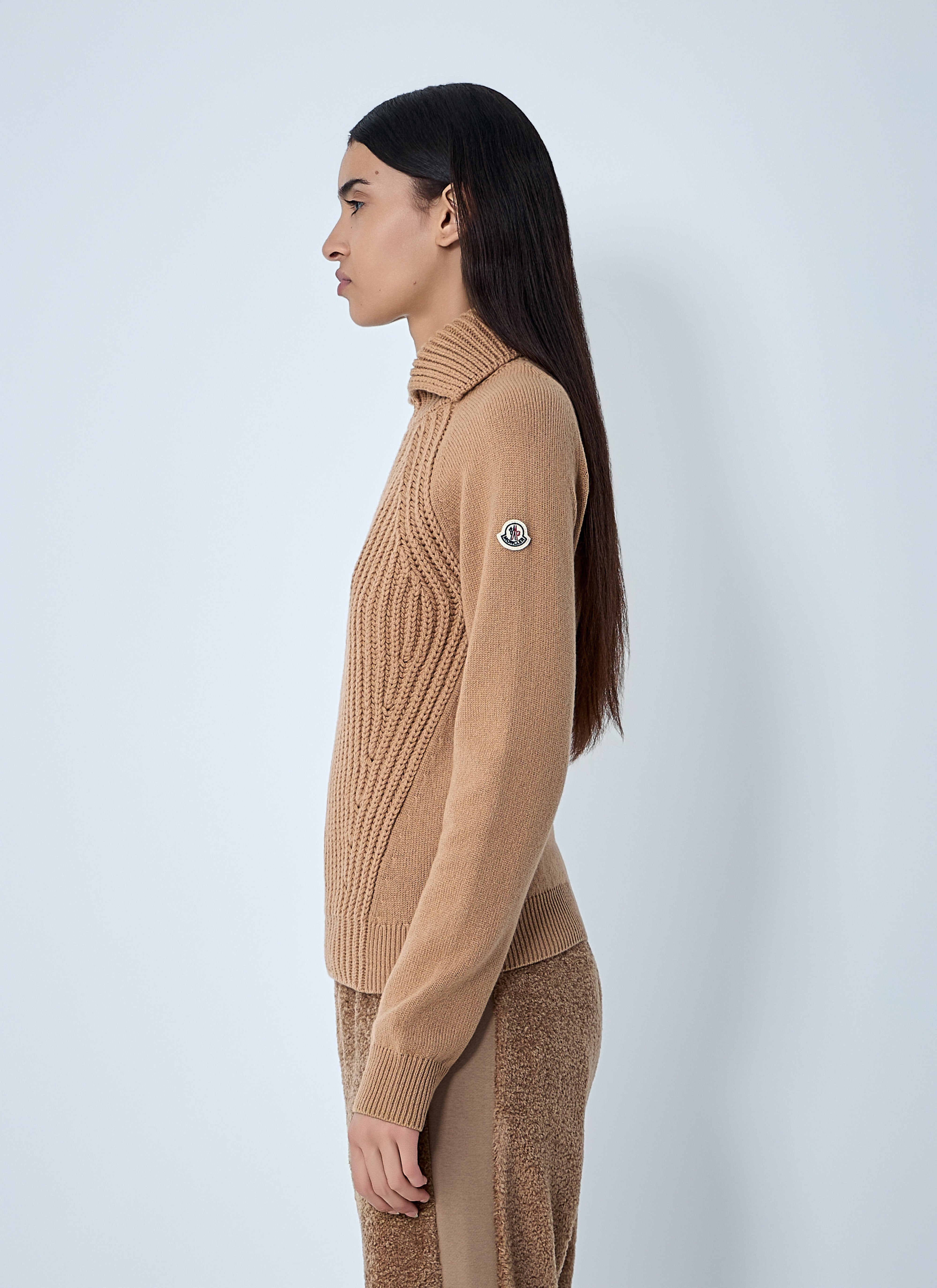 Moncler Women Cashmere-And-Wool-Blend Sweater - 3