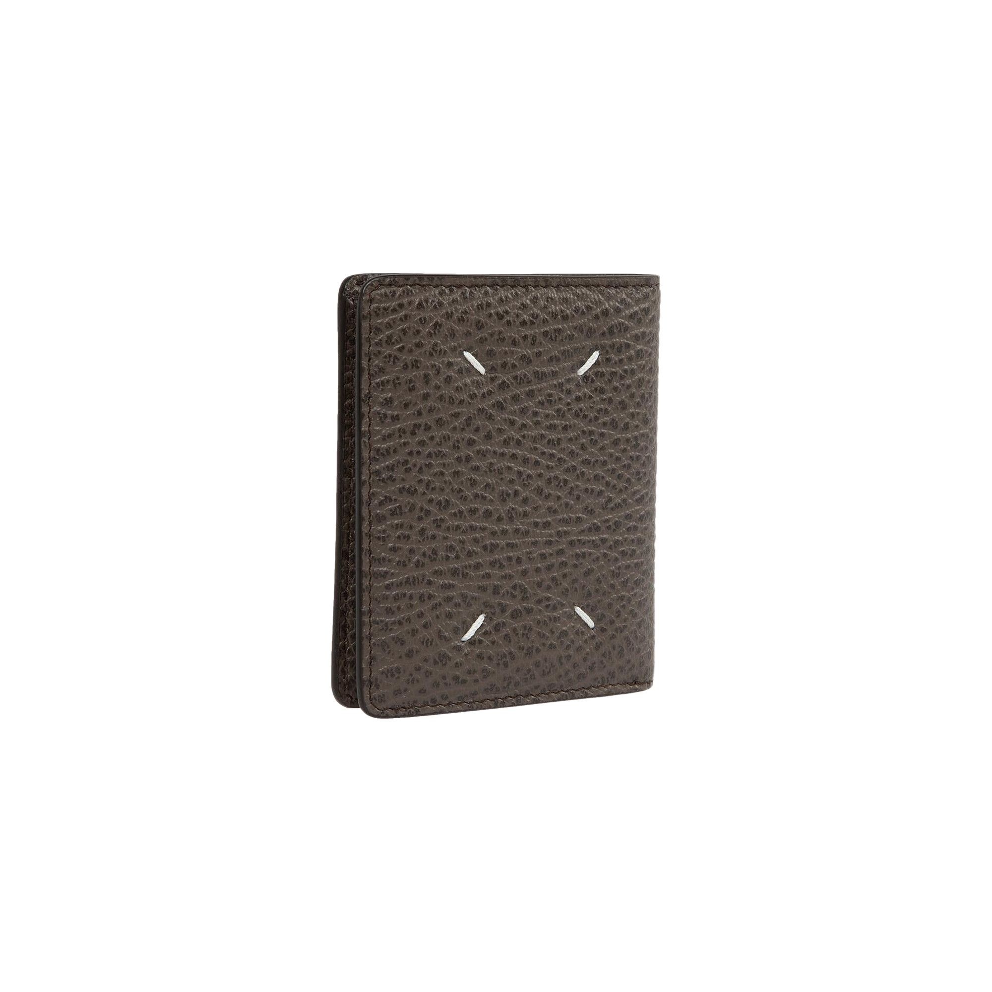 Maison Margiela Calf Leather Bifold Wallet 'Elephant' - 2