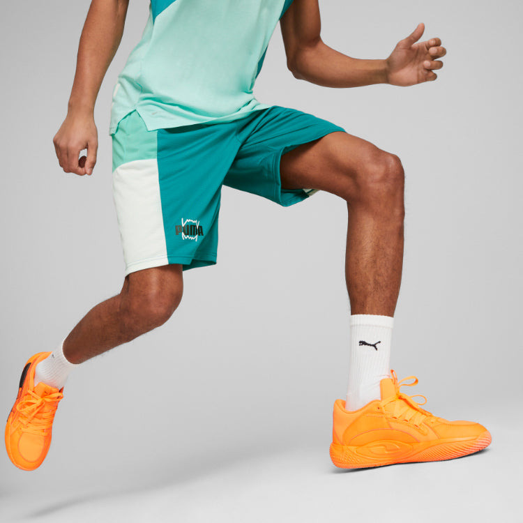 Puma Training Basketball Shorts 'Teal' 848944-14 - 5