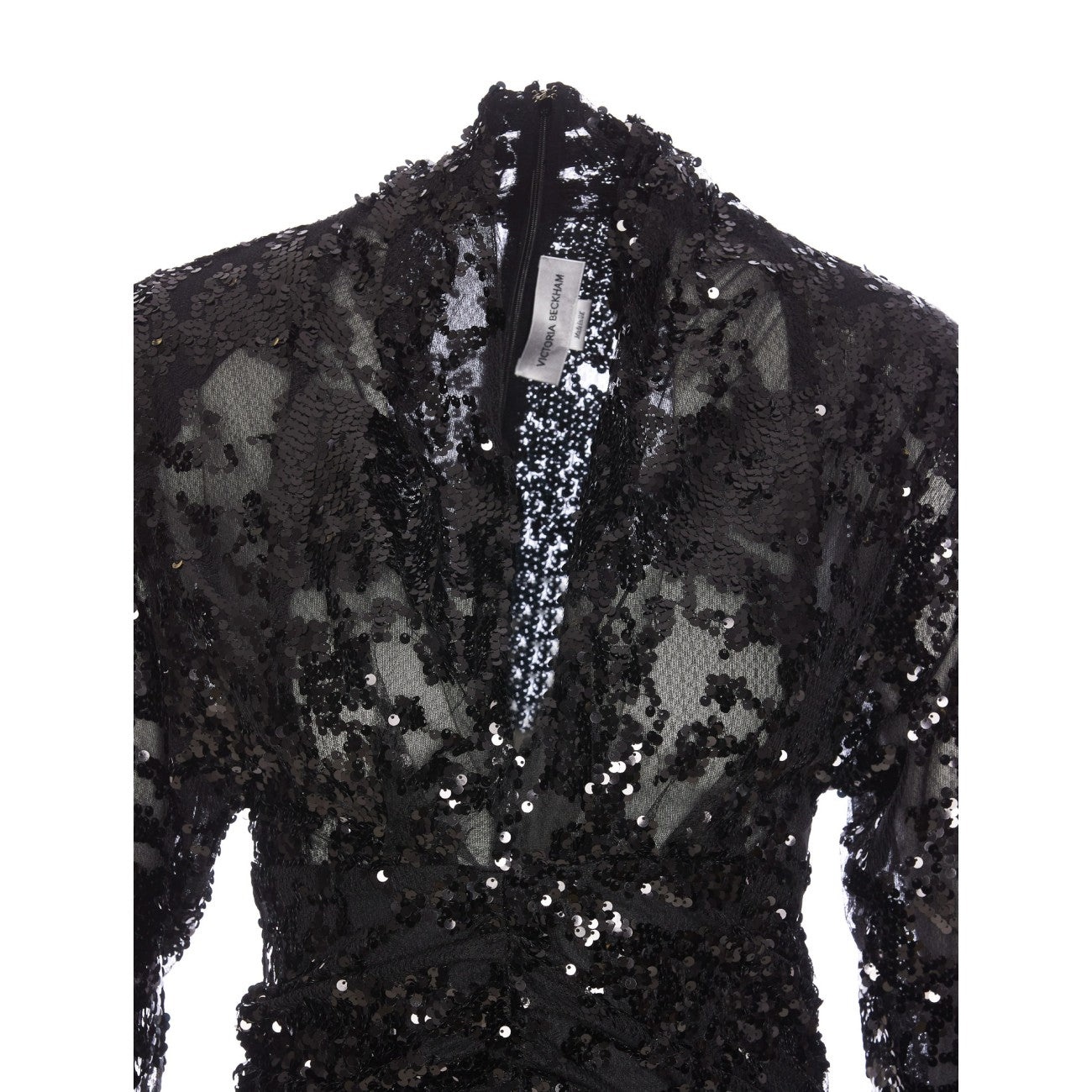 Victoria Beckham Women Sequins Mini Dress - 4