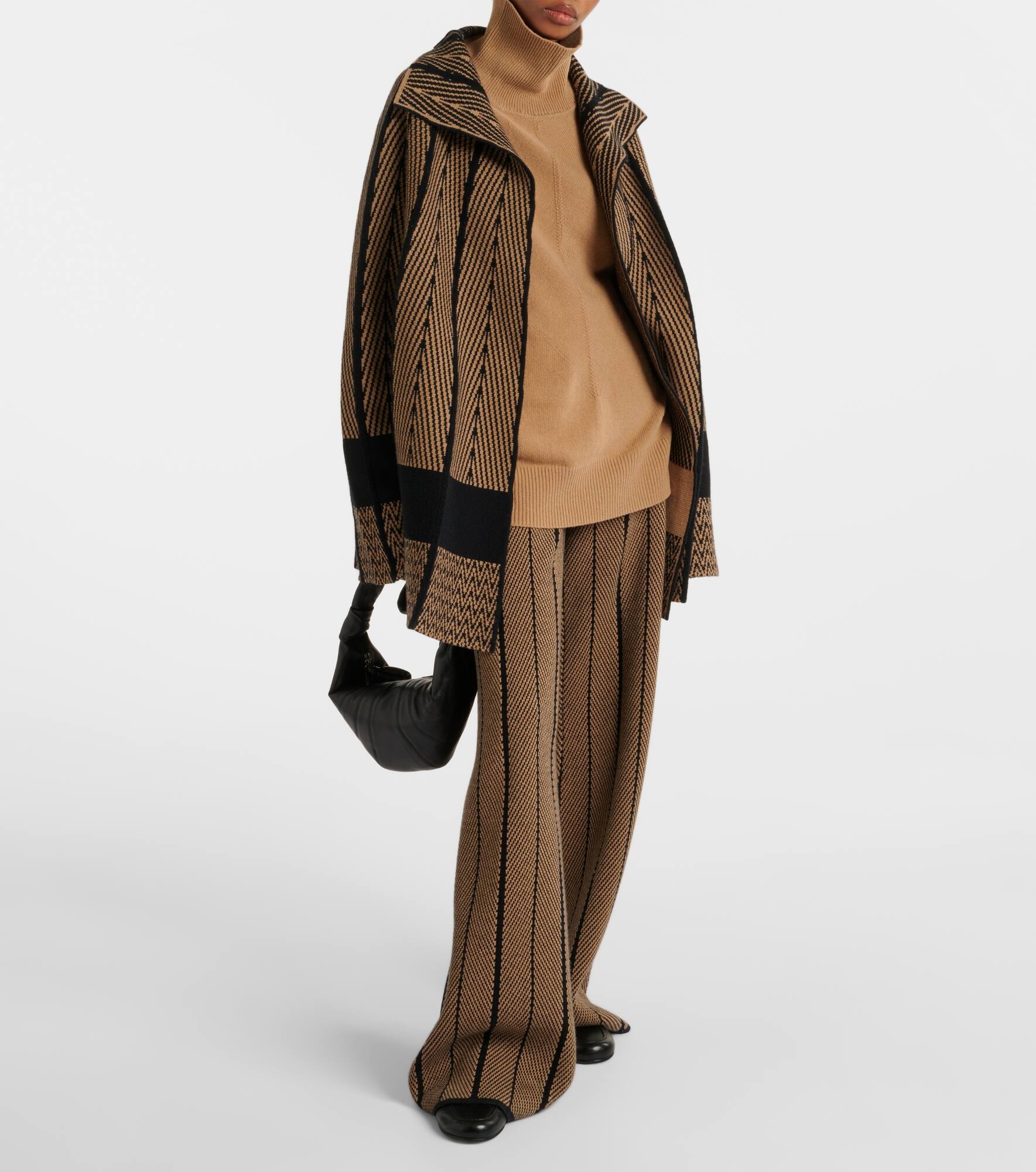 JOSEPH★ Chevron wool jacquard straight pants JOSEPH Chevron wool jacquard straight pants | mytheresa