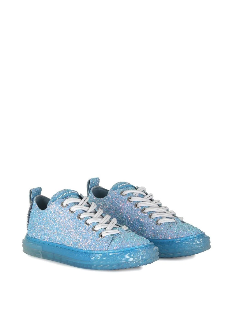 Giuseppe Zanotti Blabber glitter low-top sneakers outlook