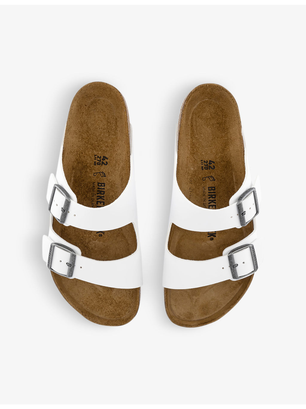 Arizona double-strap leather sandals - 2